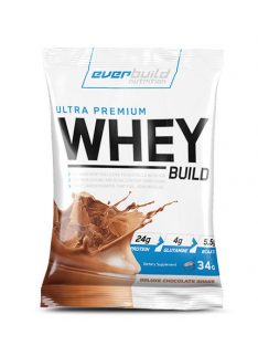   EverBuild Nutrition - Ultra Premium Whey Build 30g tasak - French Vanilla Shake - Magas biológiai értékű fehérjeforrások kombinációja