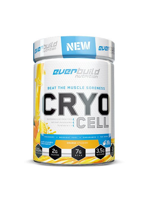 EverBuild Nutrition - CRYO CELL ™ / 30 adag - Blue Raspberry - Stimulánsmentes aminosav komplex elektrolitokkal