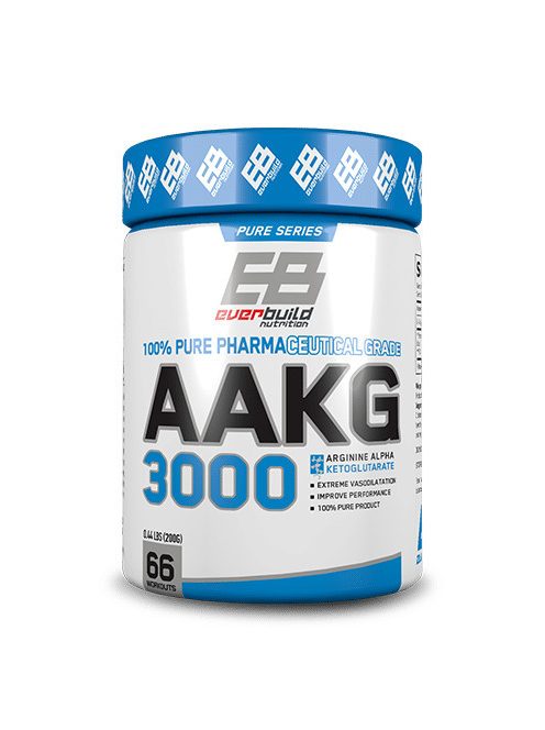 EverBuild Nutrition - AAKG 3000 ™ arginin-alfa-ketoglutarát - L-Arginin aminosav tartalmú étrend-kiegészítő por