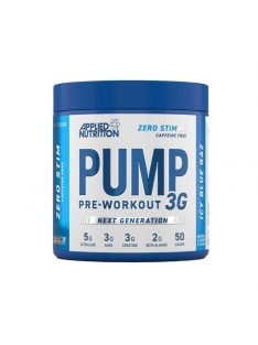   Applied Nutrition - Pump 3G Pre-Workout 375g (Caffeine free) - Fruit burst - Fizikai teljesítmény növelő koffeinmentes étrend-kiegészítő készítmény