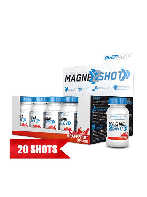 EverBuild Nutrition - MAGNE 2 SHOT ™ /Grapefruit 20*70 ml - Vitalitás és egészség támogató magnézium tartalmú shot