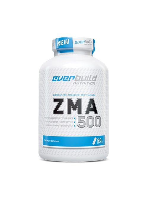 EverBuild Nutrition - ZMA 500™ / 90 kapszula - Hormon egyensúly javító és idegrendszer segítő étrend-kiegészítő kapszula