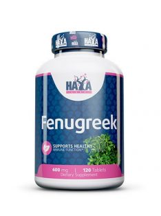   HAYA LABS - Fenugreek 600 mg / 120 tab - Erős gyulladáscsökkentő görögszéna kivonatot tartalmazó étrend-kiegészítő tabletta