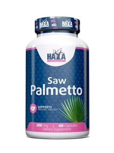   Haya Labs - Saw Palmetto 200 mg. / 60 Caps. - Prosztata működést támogató étrend-kiegészítő kapszula