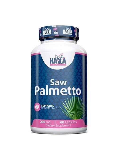 Haya Labs - Saw Palmetto 200 mg. / 60 Caps. - Prosztata működést támogató étrend-kiegészítő kapszula