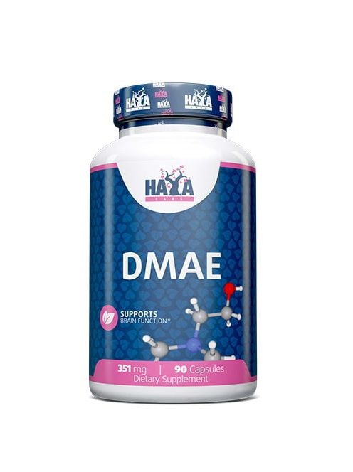 Haya Labs - DMAE 351mg 90 Caps - Fizikai és szellemi tevékenység segítő étrend-kiegészítő kapszula