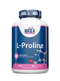   Haya Labs - L-Proline 1000mg / 100caps - Kollagén termelést segítő étrend-kiegészítő kapszula