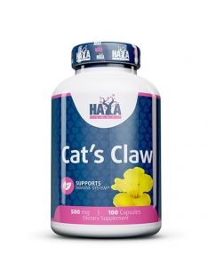   HAYA LABS - Cat's Claw 500mg 100 Caps - Immunrendszer támogató étrend-kiegészítő kapszula