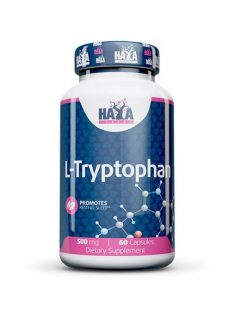   Haya Labs - L-Tryptophan 500mg 60 Caps - Pihentető alvás támogató étrend-kiegészítő kapszula