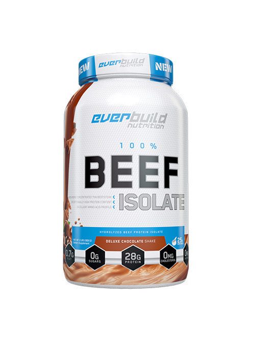 EverBuild Nutrition 100% Beef Isolate™ 908 g / 1816 g - 908, Vanilla - Tömegnövelő marhahús alapú fehérje izolátum