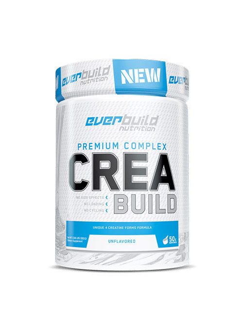 EverBuild Nutrition - CREA BUILD / 50 adag ™ - Izom növelő és gyors regeneráló kreatin komplex