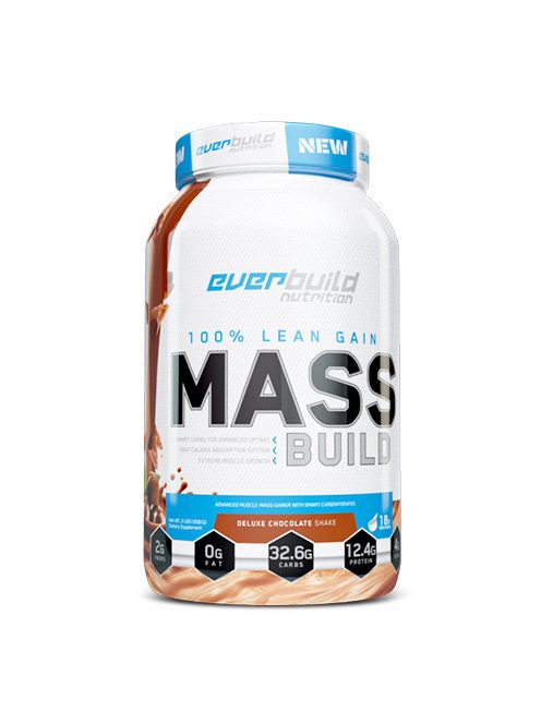 EverBuild Nutrition MASS BUILD ™ 908 g / 2724 g / 5448 g - 908, Chocolate - Izomtömeg növelő fehérjetartalmú készítmény