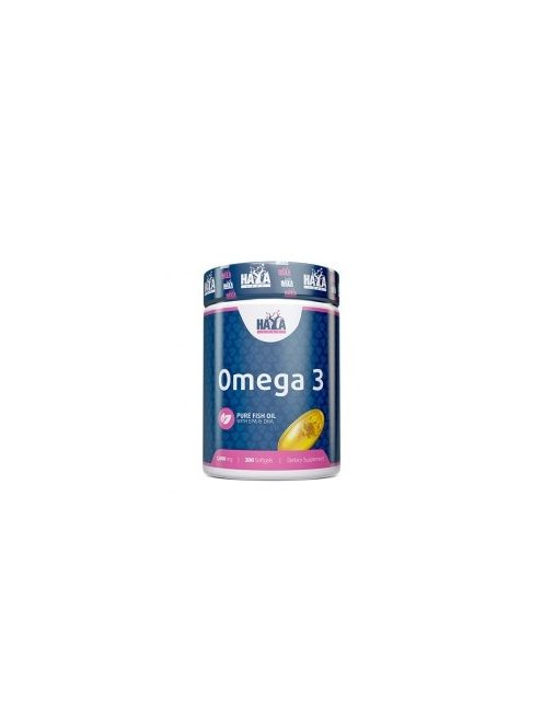 HAYA LABS - Omega 3 1000mg. / 200 lágykapszula - Erős gyulladáscsökkentő étrend-kiegészítő kapszula