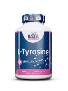   Haya Labs - L-Tyrosine 500mg. / 100 Caps - Fókusz és jó hangulat támogató étrend-kiegészítő kapszula