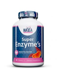   HAYA LABS - Super Enzyme Complex / 90tabs - Szénhidrátok és zsírok lebontását és asszimilációját segítő étrend-kiegészítő tabletta