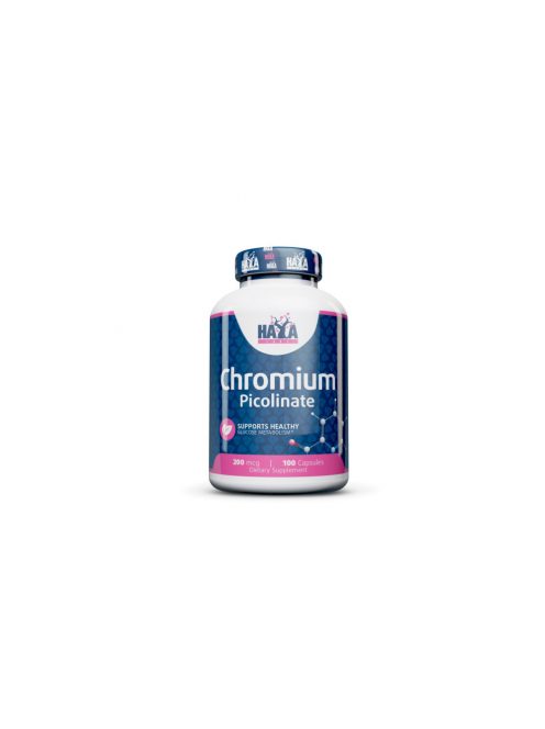 Haya Labs Chromium Picolinate 200 mcg. / 100 caps - Vércukorszint szabályzó étrend-kiegészítő kapszula