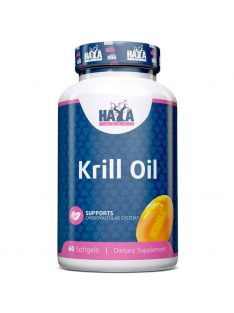   HAYA LABS - Krill oil 500mg / 60 lágykapszula - Egészséges szívműködést támogató étrend-kiegészítő lágykapszula