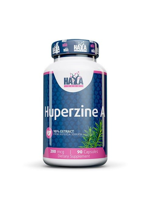 HAYA LABS - Huperzine A 98% Extract 200mcg / 90caps - Fókusz és koncentráció segítő értend-kiegészítő kapszula