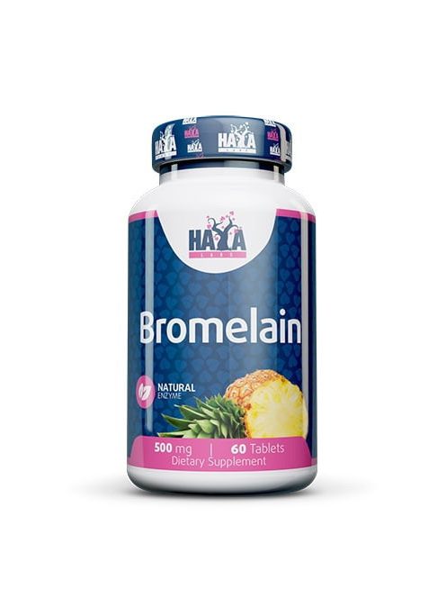 HAYA LABS - Bromelain 500mg / 60 Caps - Idegrendszer stimuláló étrend-kiegészítő kapszula