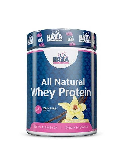 Haya Labs - 100% Pure All Natural Whey Protein / Vanilla - Növényi alapú borsófehérje-izolátum