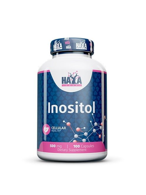 HAYA LABS - Inositol 500 mg. / 100 Caps - Anyagcsere és koleszterinszint támogató értend-kiegészítő kapszula