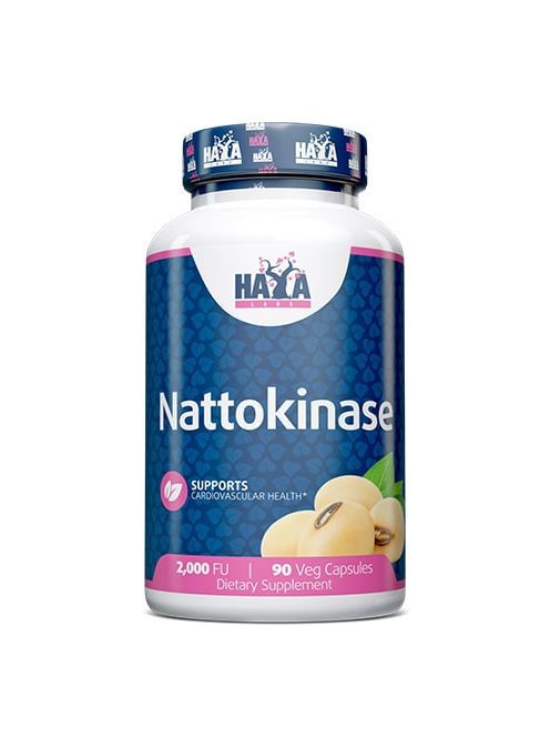 Haya Labs Nattokinase 2000FU / 90 kapszula - Kardiovaszkuláris rendszer egészségét támogató étrend-kiegészítő kapszula