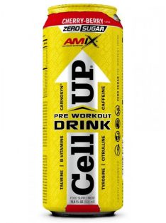   Amix Nutrition CellUp® Pre-Workout Drink 12x500ml - Cherry-berry - Erőteljes, edzés előtti energiaital