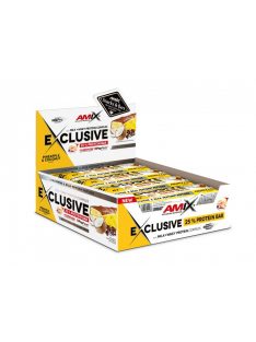   AMIX Nutrition - Exclusive Protein Bar Box / 12*85 g - Dupla Holland csoki - Fehérje szelet