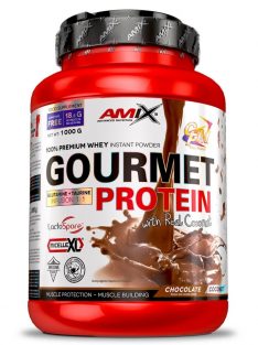   Amix Nutrition Gourmet Protein / 1000 g - Strawberry-White Choko - Tejsavófehérje-izolátum