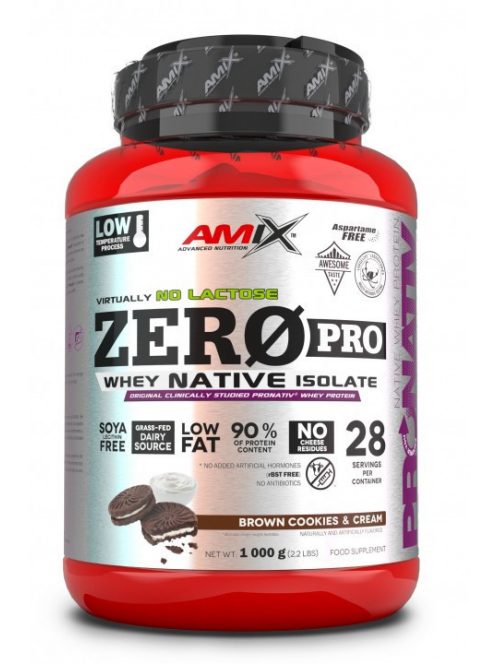 Amix Nutrition - ZeroPro Protein - creamy vanilla cheescake - Tejsavófehérje-izolátom