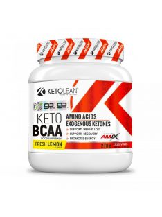   KetoLean® Keto goBHB® + BCAA 270g - fresh lemon - A szervezet ketogén állapotának elérését támogató étrend-kiegészítő por