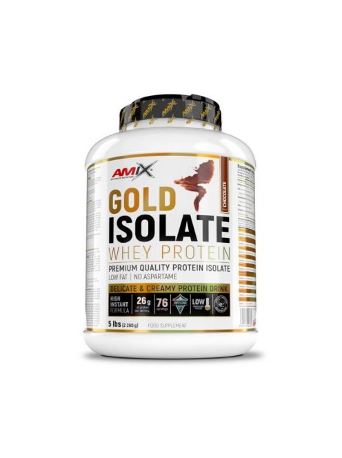 Amix Nutrition - Gold Whey Protein Isolate 2280g - Chocolate Peanut Butter - Tejsavófehérje- izolátum