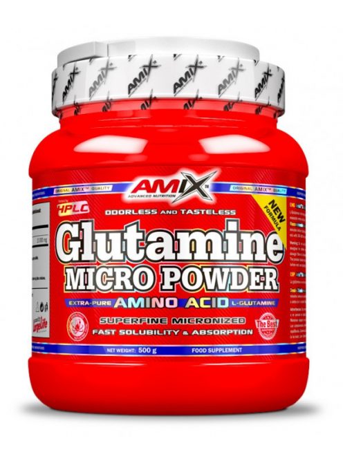 Amix Nutrition L-Glutamine powder - 300 - Izomregeneráló és izomnövelő készítmény