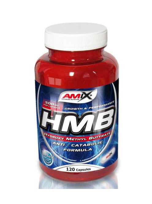 AMIX Nutrition - HMB 120 caps - Hormonszabályozás támogató étrend-kiegészítő kapszula