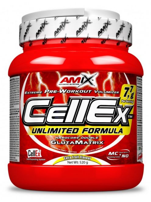 AMIX Nutrition - CellEx® Unlimited / 520g Fruit Punch - Edzéskedv és intenzitás fokozó készítmény