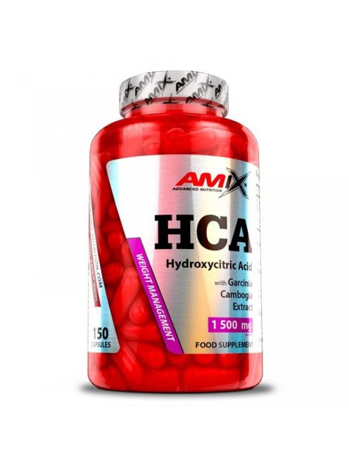 Amix Nutrition HCA 1500 mg 150 caps - Édesség iránti vágy kontrolláló étrend-kiegészítő kapszula