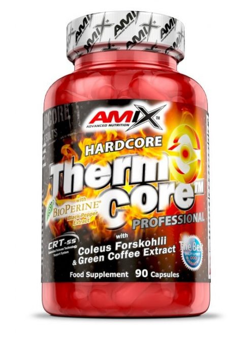 AMIX Nutrition - Thermo Core Box / 90 caps - Metabolizmus gyorsító, termogenikus formulájú étrend-kiegészítő kapszula