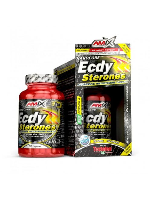 Amix Nutrition Ecdy-Sterones 90cps - Erős tesztoszteron erősséget növelő étrend-kiegészítő kapszula