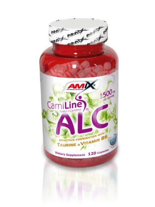 AMIX Nutrition - ALC /with Taurin & Vitamine B6/ 120 caps. - Étrend-kiegészítő kapszula taurinnal és B6 vitaminnal