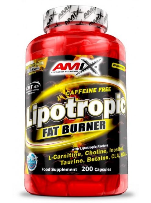 AMIX Nutrition - Lipotropic Fat Burner / 200 caps. - Testzsír százalék csökkentő étrend-kiegészítő kapszula