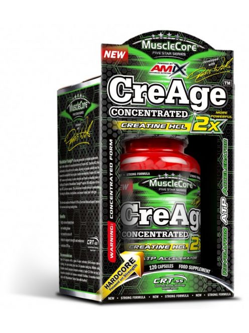 AMIX Nutrition - MuscleCore® DW - CreAge® Concentrated  120cps BOX - Erő és állóképesség támogató étrend-kiegészítő kapszula